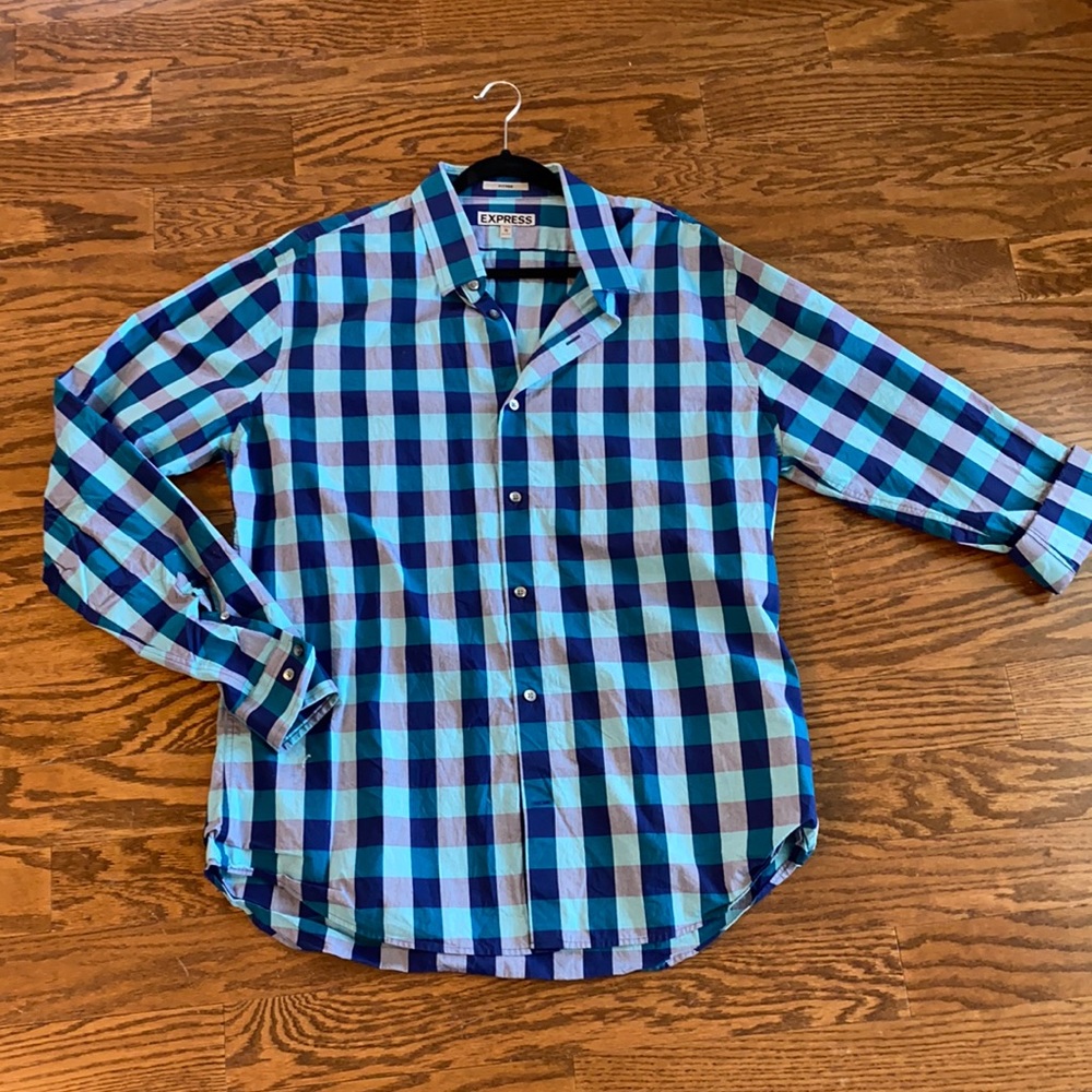 Express long sleeve button down